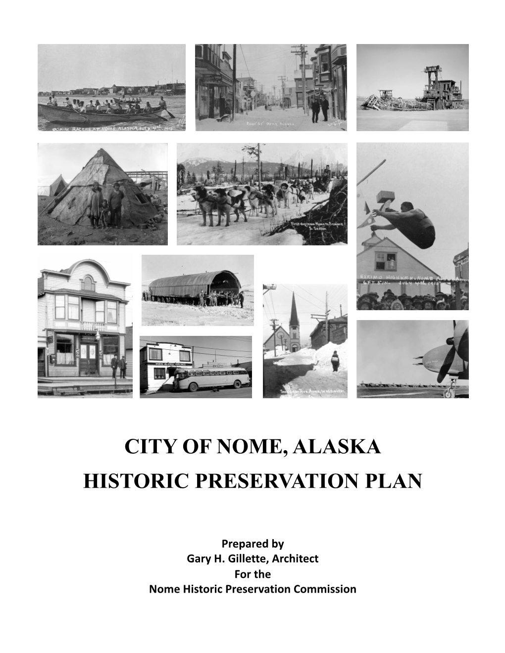 City of Nome, Alaska Historic Preservation Plan