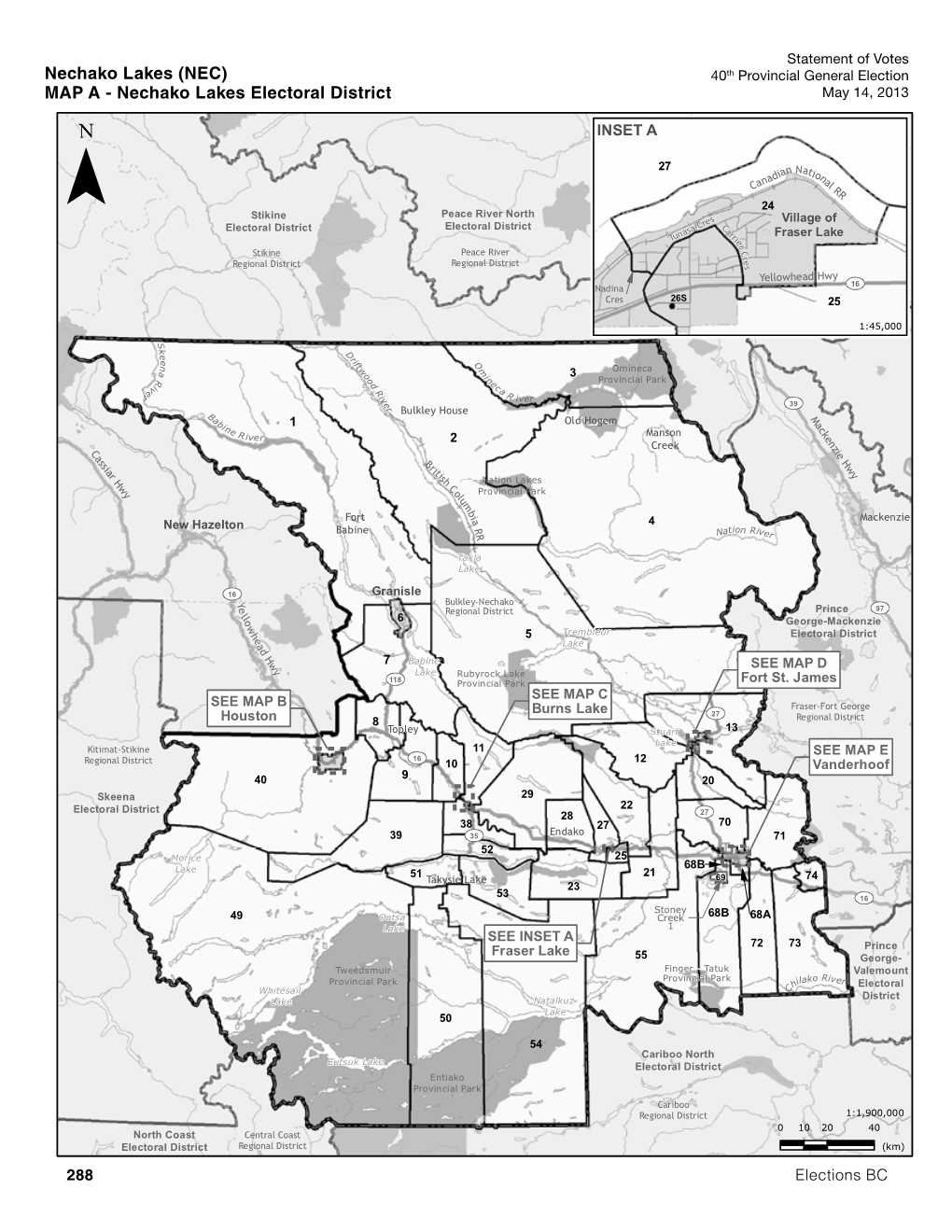 Nechako Lakes Electoral District May 14, 2013