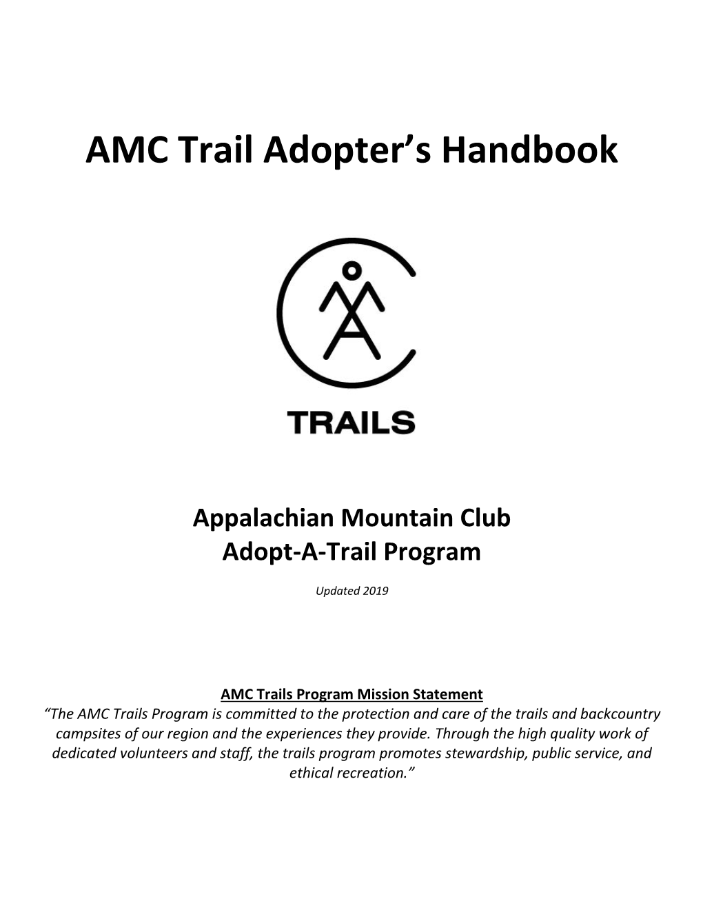 Trail Adopter's Handbook