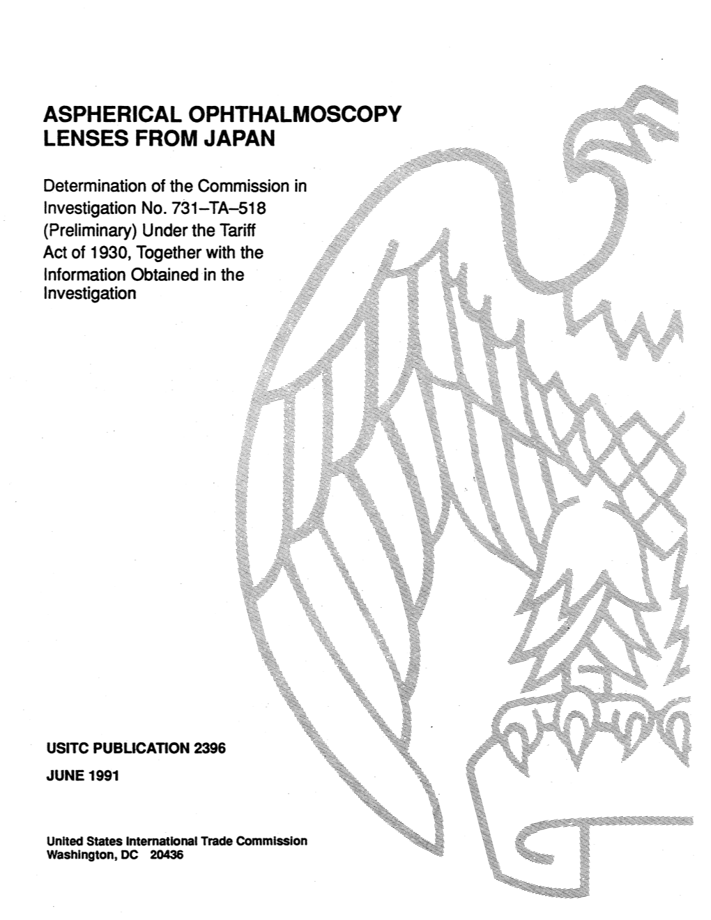 Aspherical Ophthalmoscopy Lenses from Japan