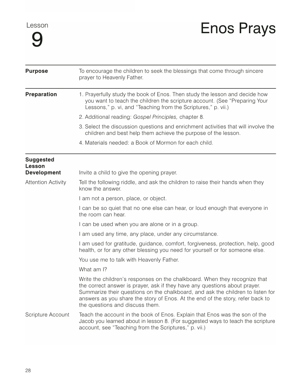 Primary 4 Manual