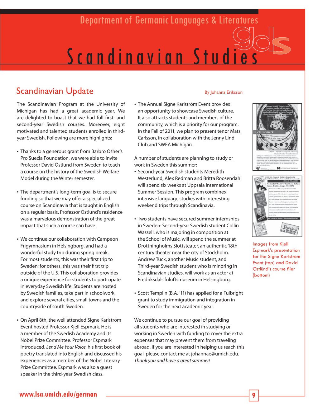 Scandinavian Studiesds