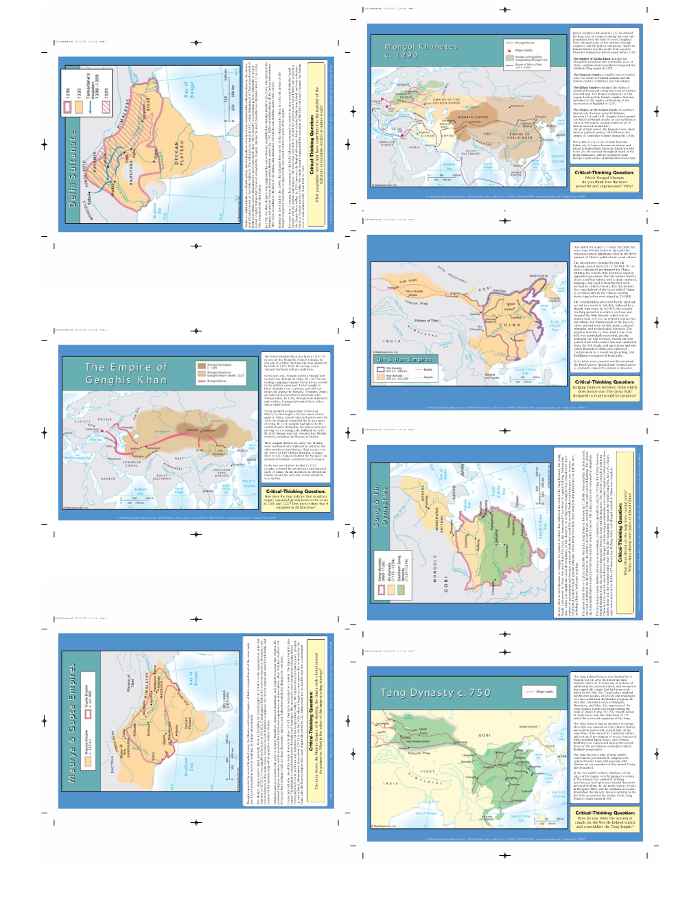 (800) 421-4246 • • Product Code: ZP249 What Geographic Factor May Have Contributed to the Inability Of