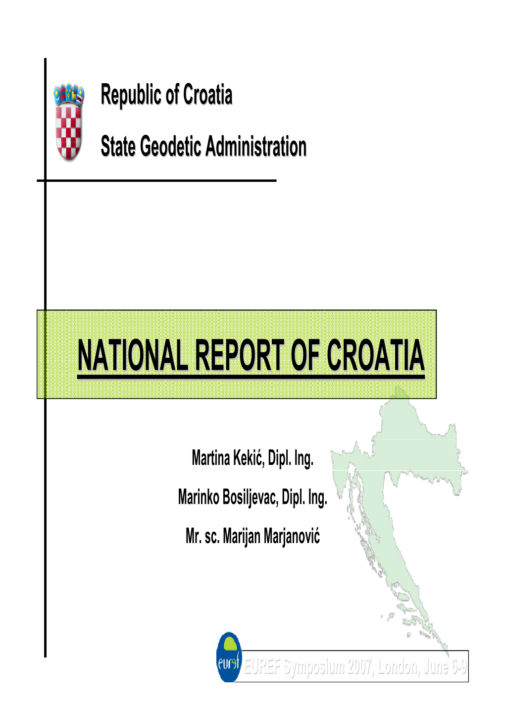 National Report of Croatia Introductionintroduction