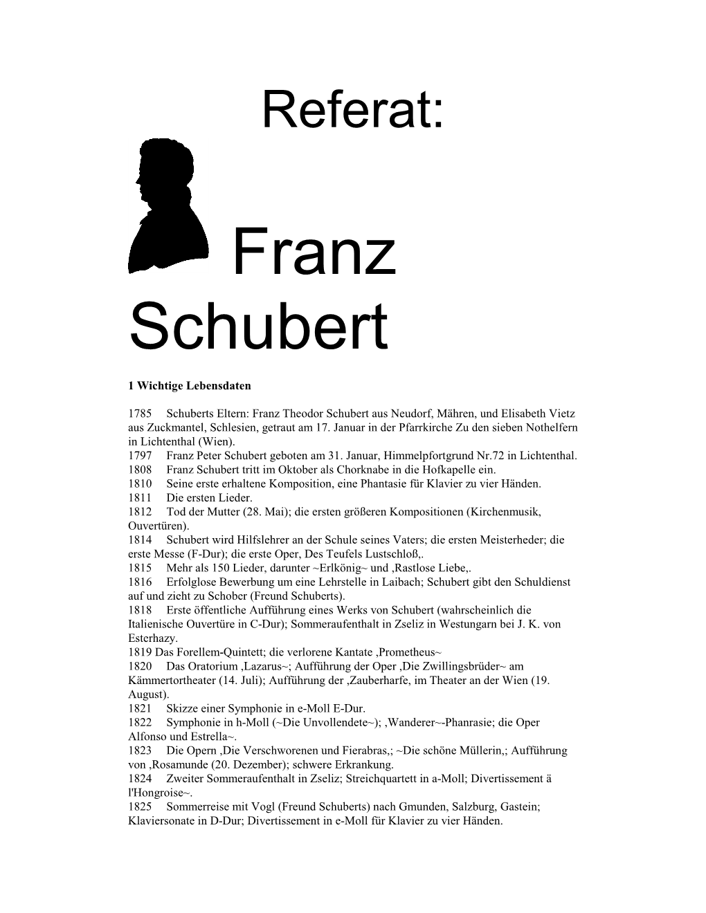 Franz Schubert