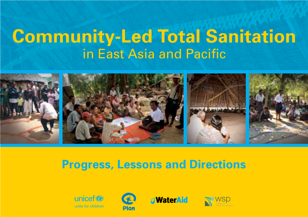 Community-Led Total Sanitation in East Asia and Pacific