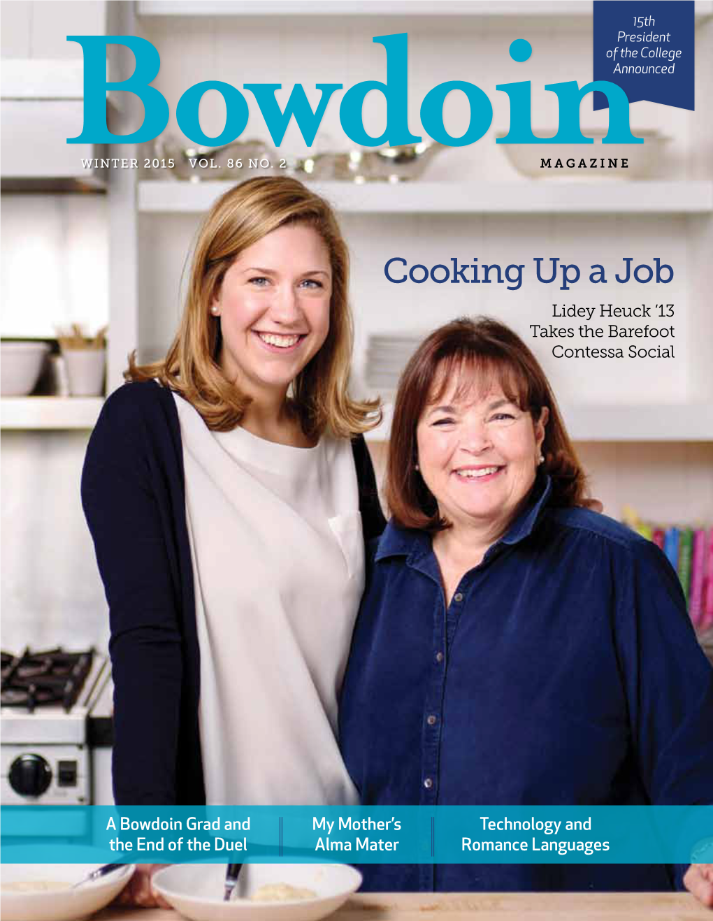 Cooking up a Job Lidey Heuck ’13 Takes the Barefoot Contessa Social