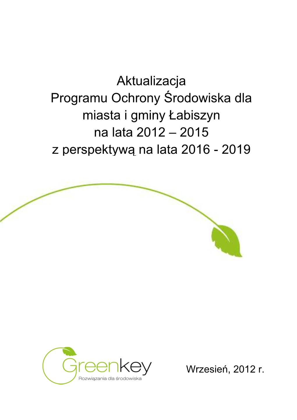 2015 Z Perspektywą Na Lata 2016 - 2019