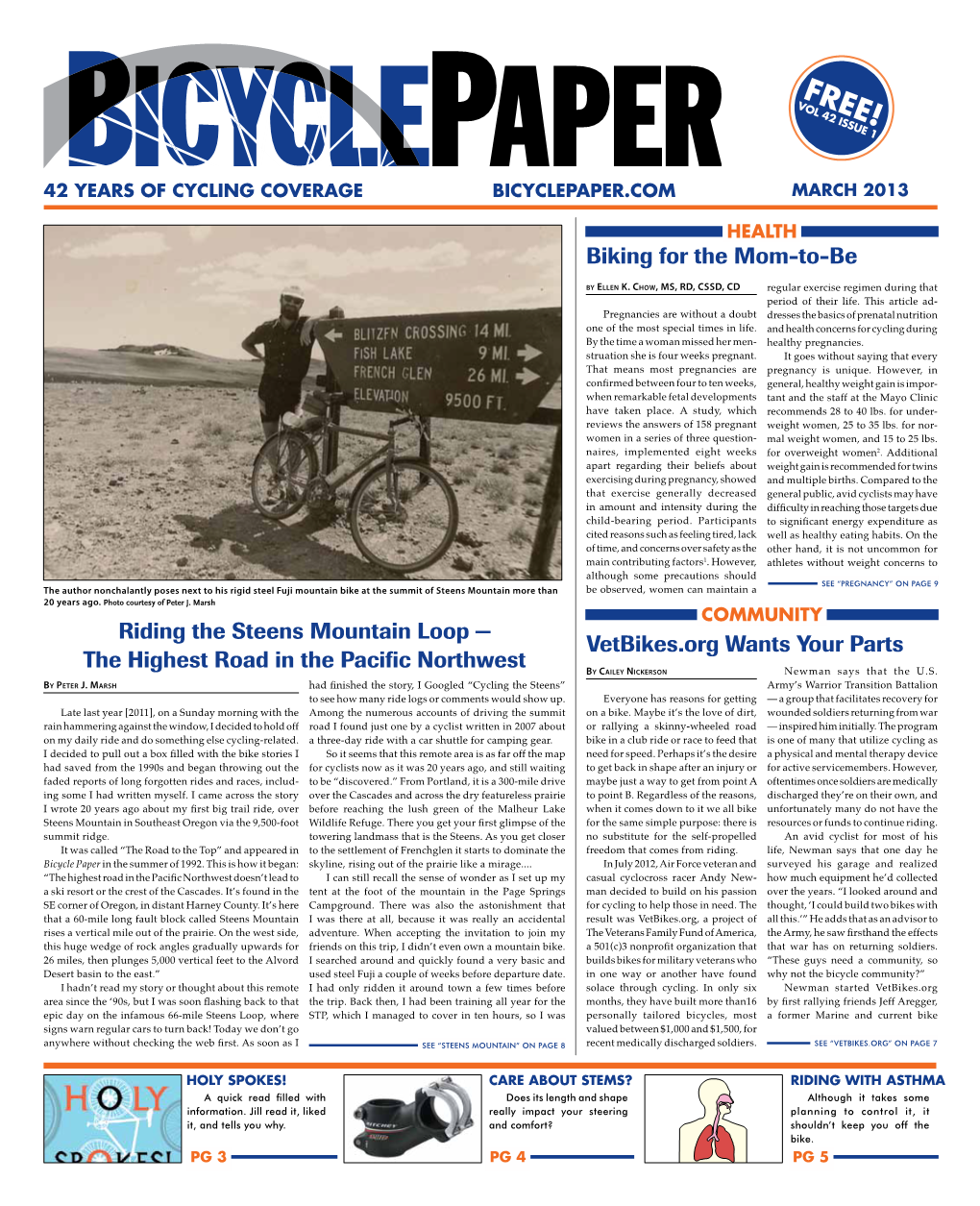 Bicycle Paper in the Summer of 1992