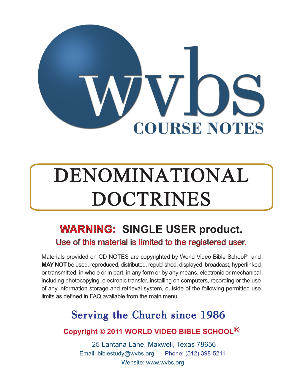 Denominational-Doctrines-Electronic