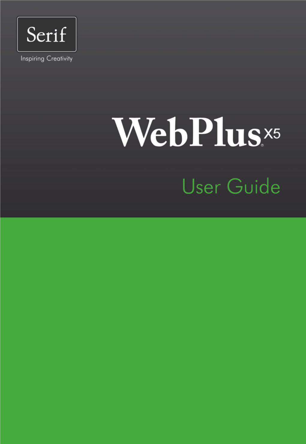 Webplus X5 User Guide