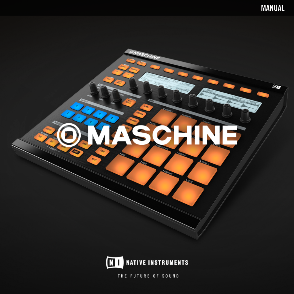 MASCHINE ^MK1 Manual English