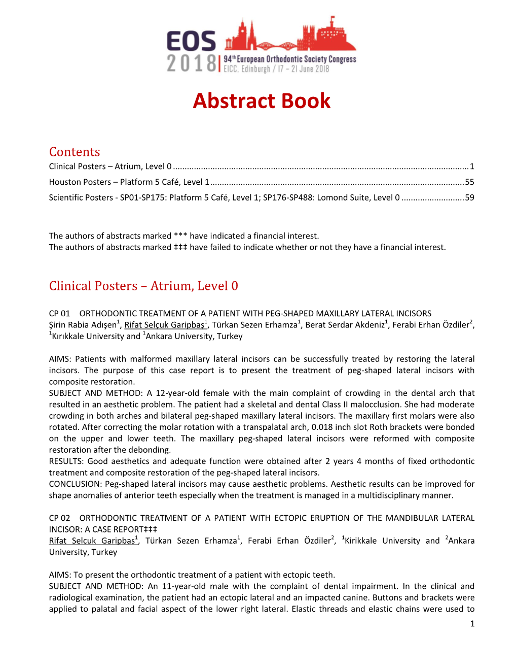 Abstract Book