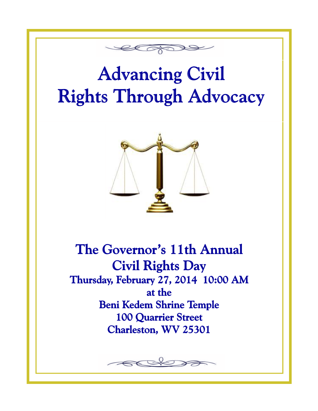 2014 Civil Rights Day Booklet