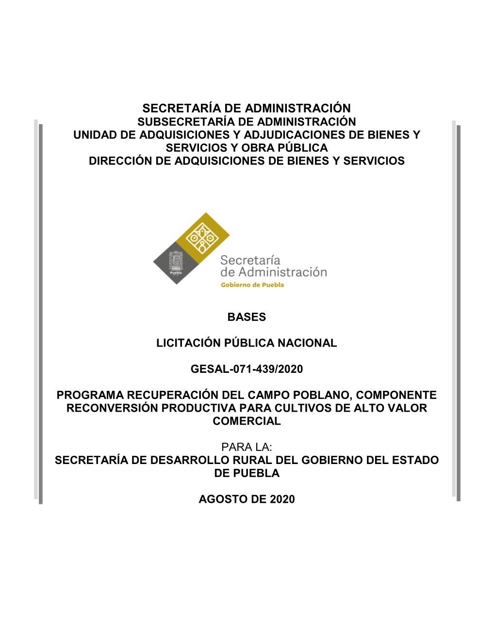 Secretaría De Administración