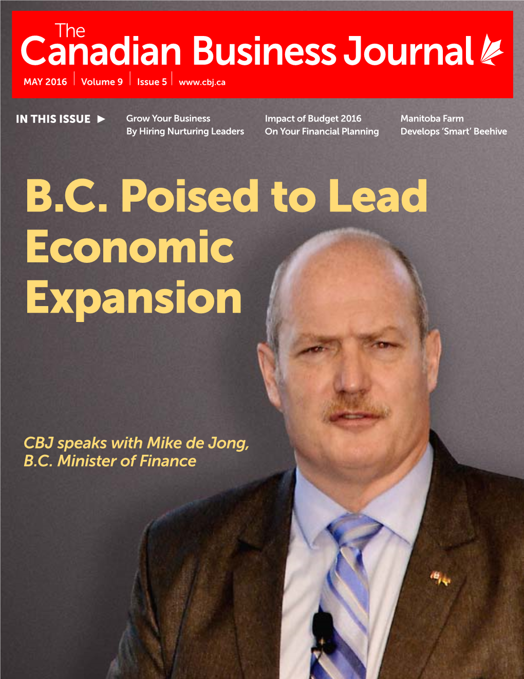 B.C. Poised to Lead Economic Expansion