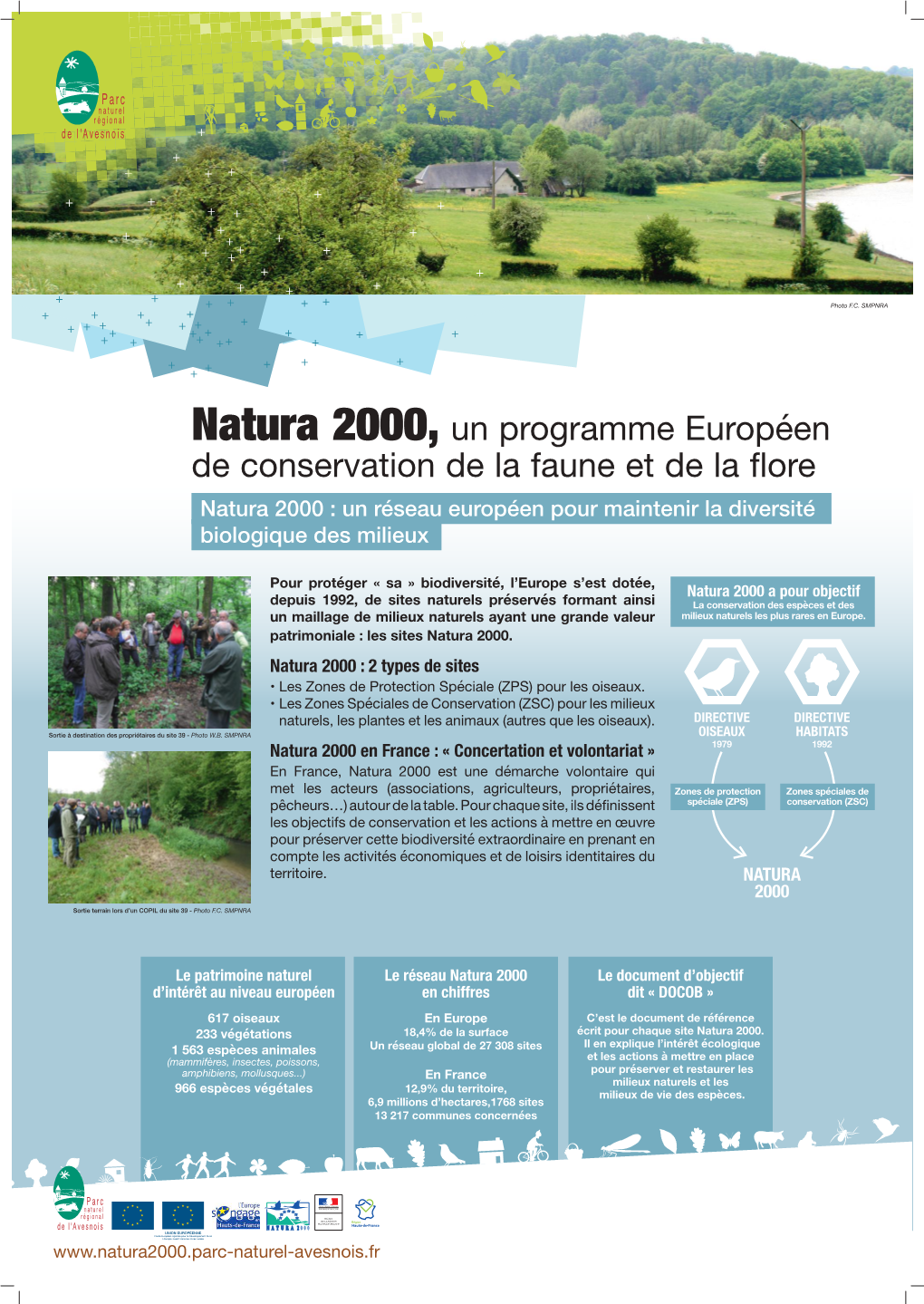 Natura 2000, Un Programme Européen De Conservation De La Faune Et De La Flore Natura 2000 : Un Réseau Européen Pour Maintenir La Diversité Biologique Des Milieux