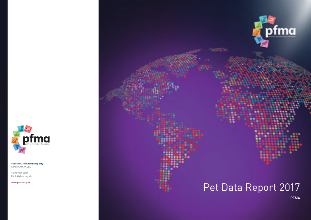 Pet Data Report 2017 PFMA Contents
