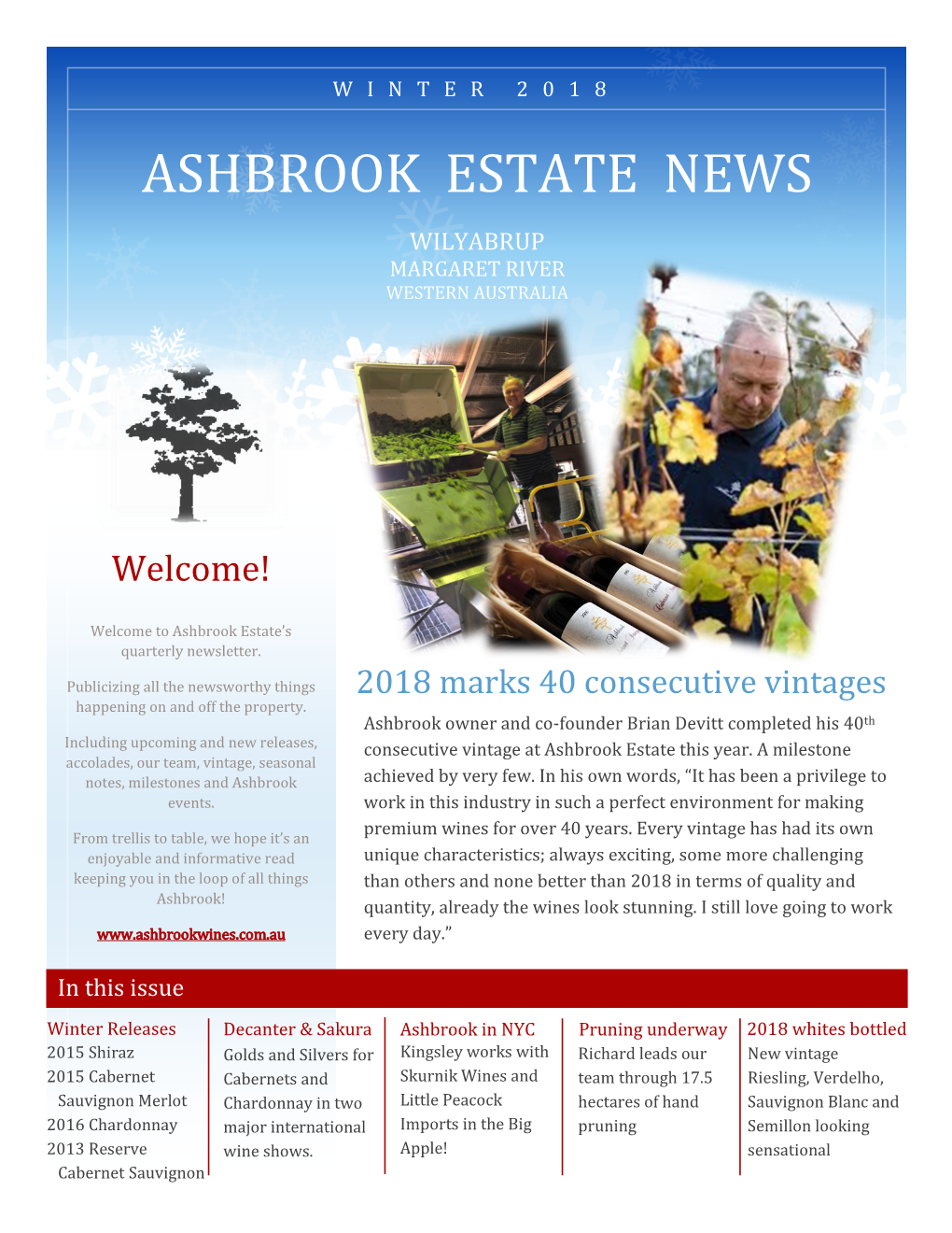 Ashbrook Estate News Issue 1