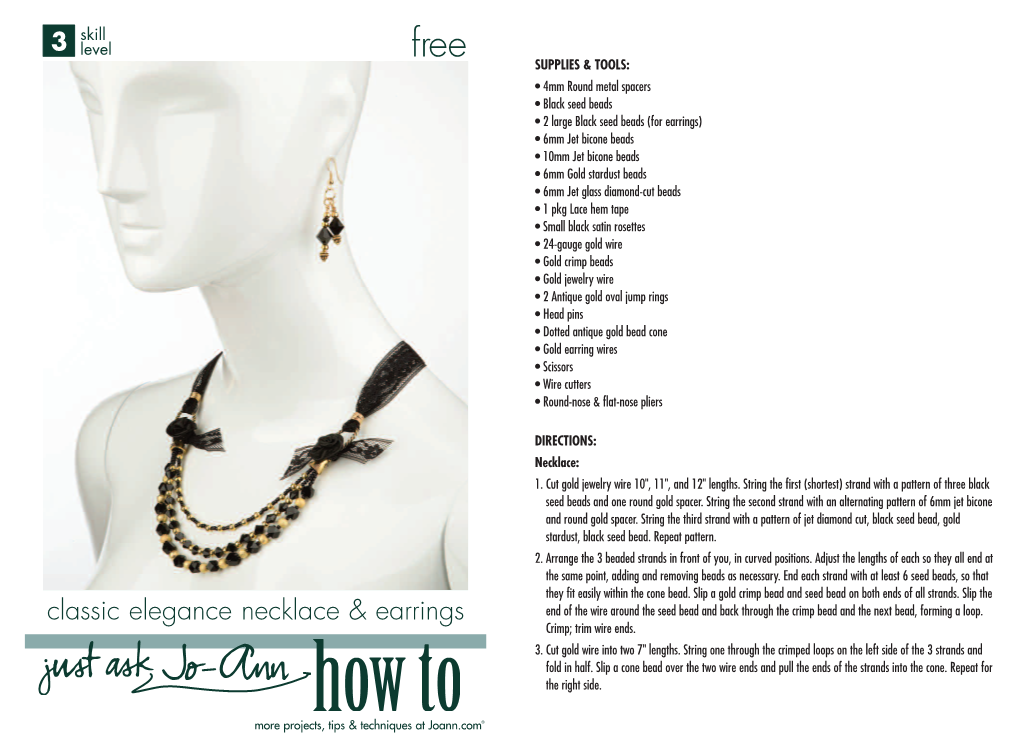 Classic Elegance Necklace & Earrings