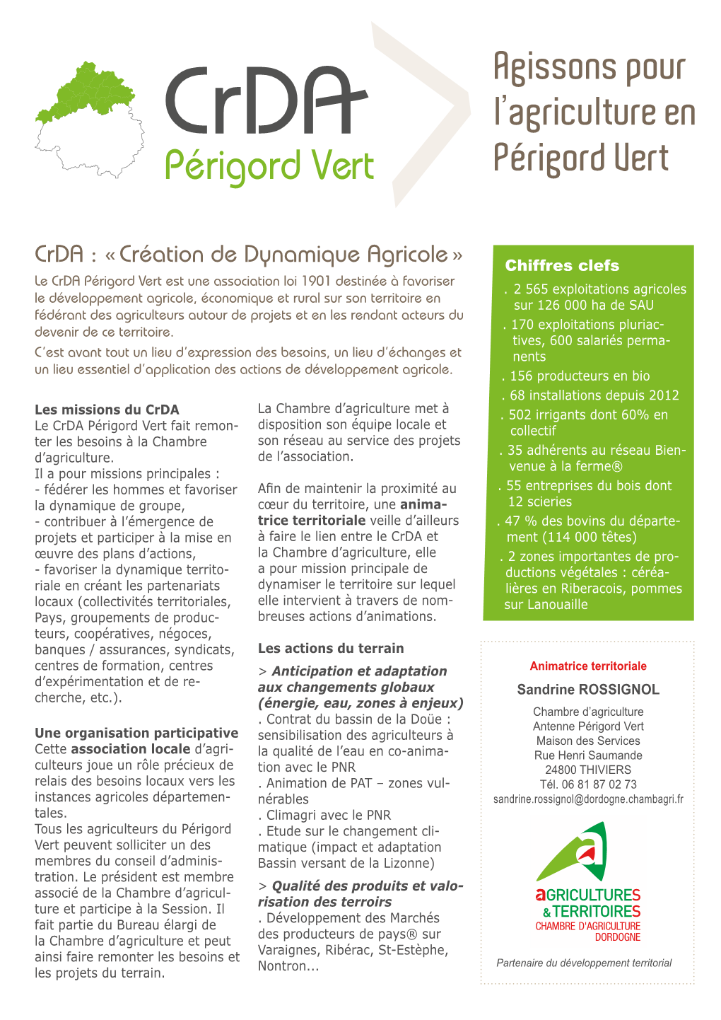 Crda Périgord Vert Est Une Association Loi 1901 Destinée À Favoriser