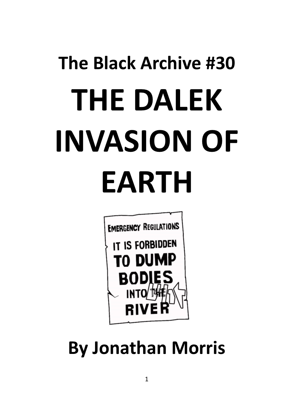 The Dalek Invasion of Earth