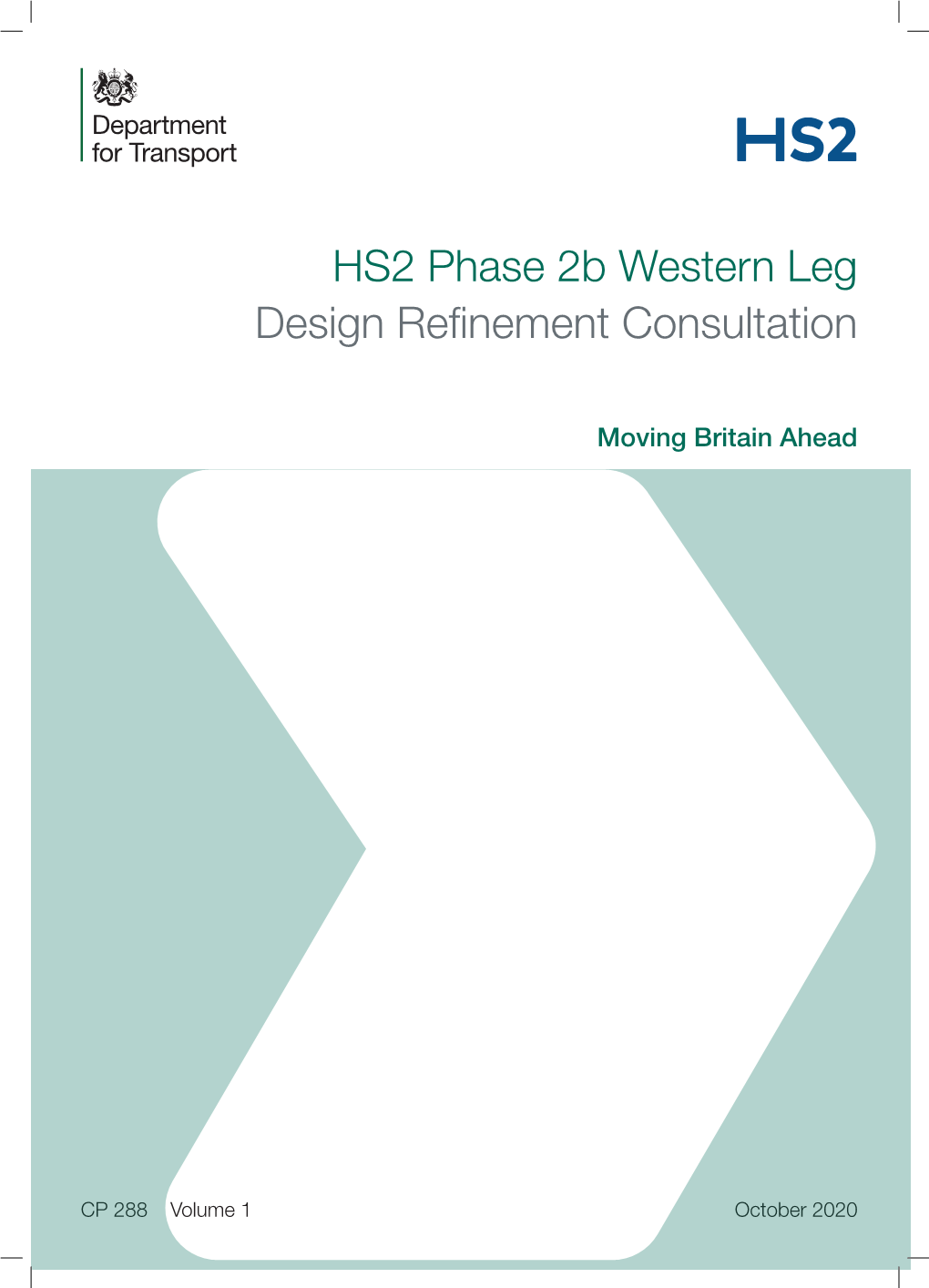 HS2 Phase 2B Western Leg Design Refinement Consultation Document
