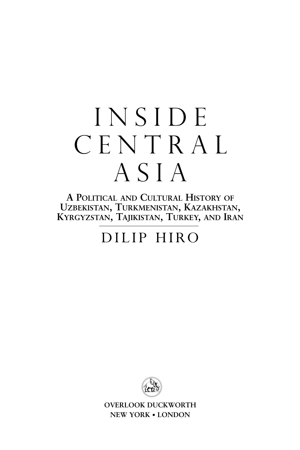 Inside Central Asia