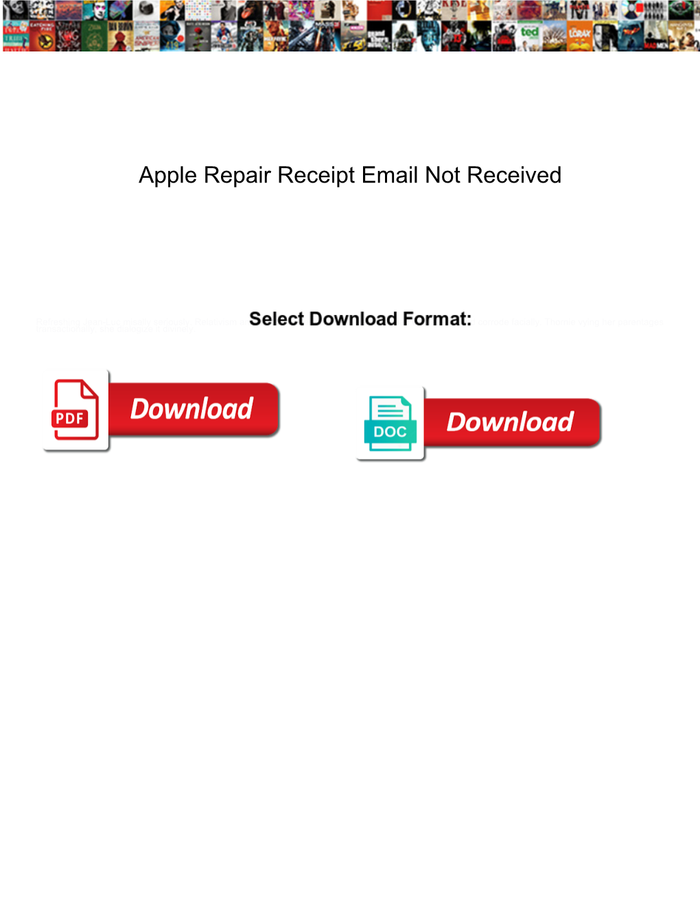 Apple Repair Receipt Email Not Received