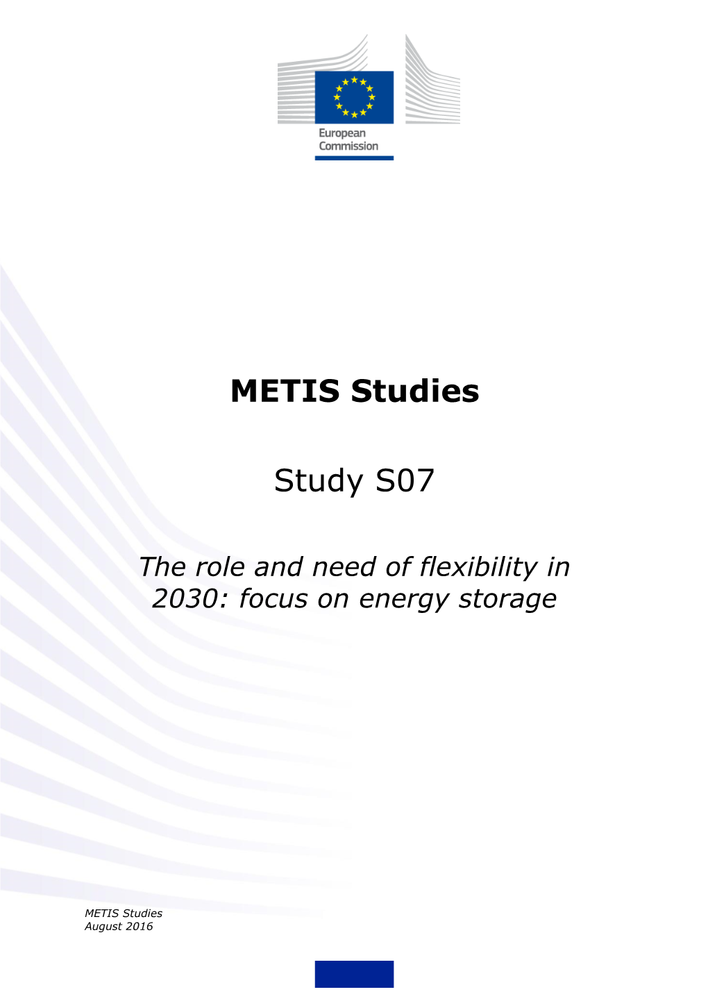 METIS Studies Study