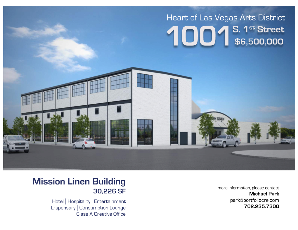 Mission Linen Building 1001S. 1St Street