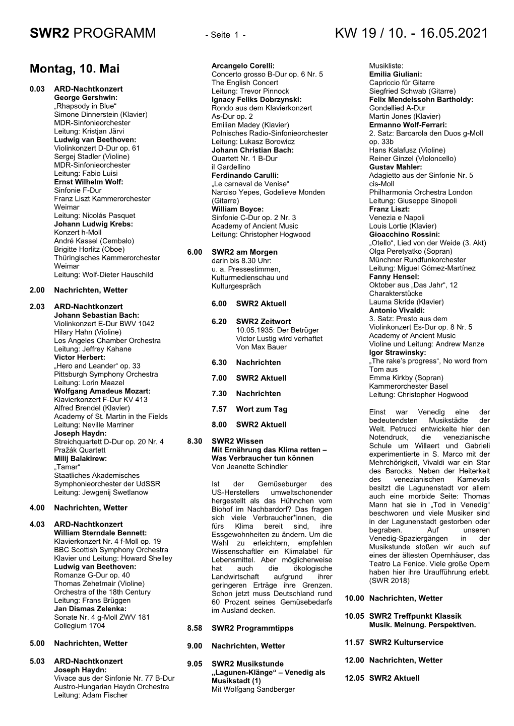 Swr2 Programm Kw 19