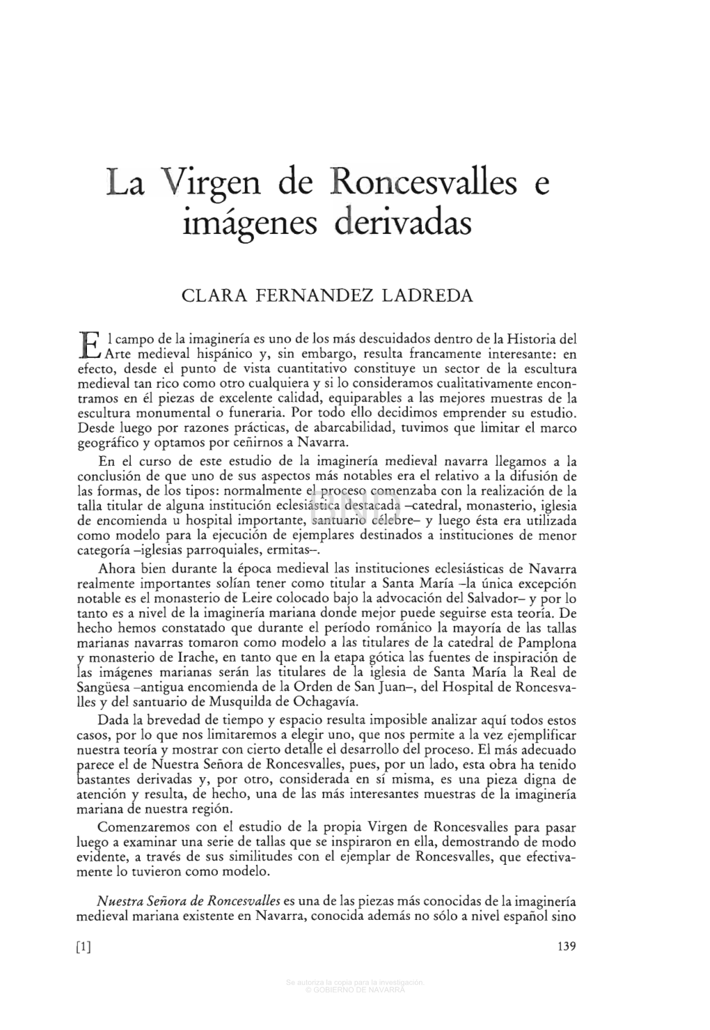 La Virgen De Roncesvalles E Imágenes Derivadas