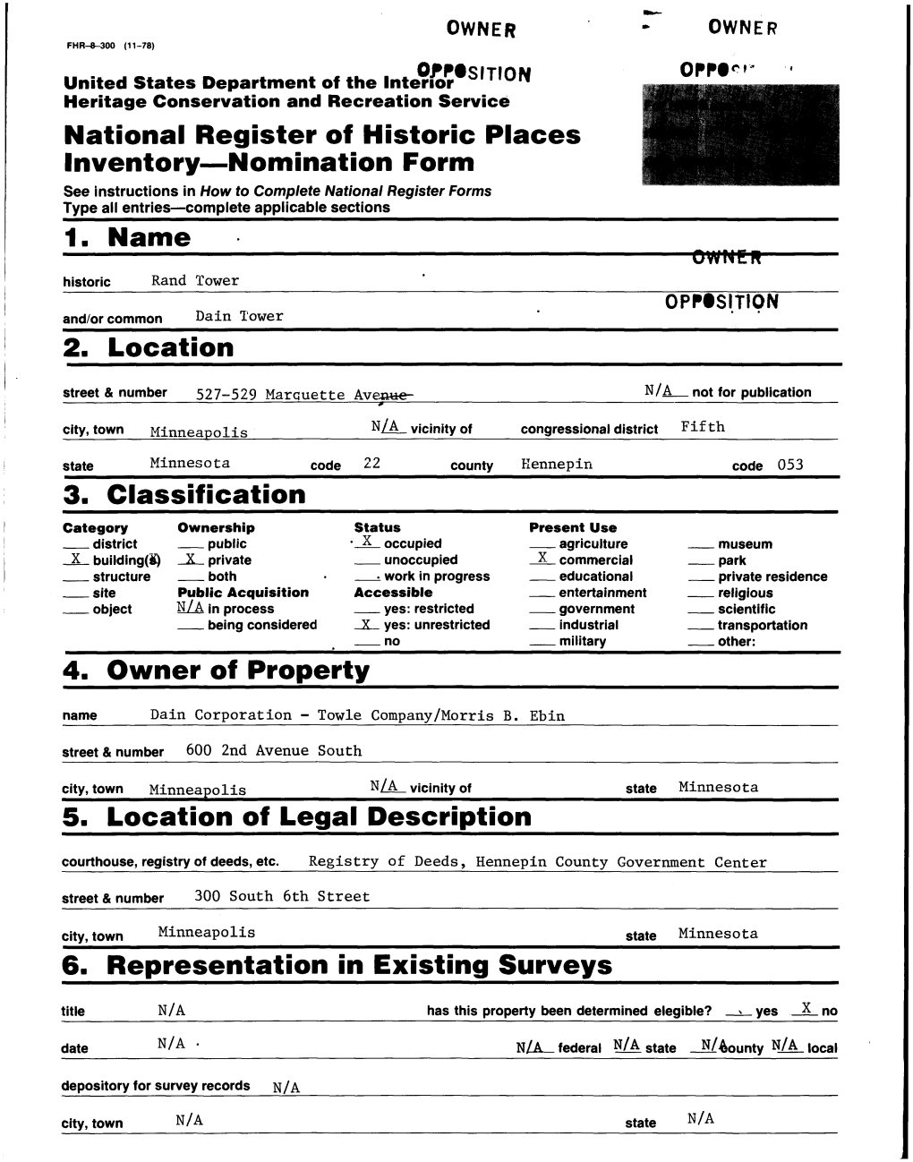 6. Representation in Existing Surveys