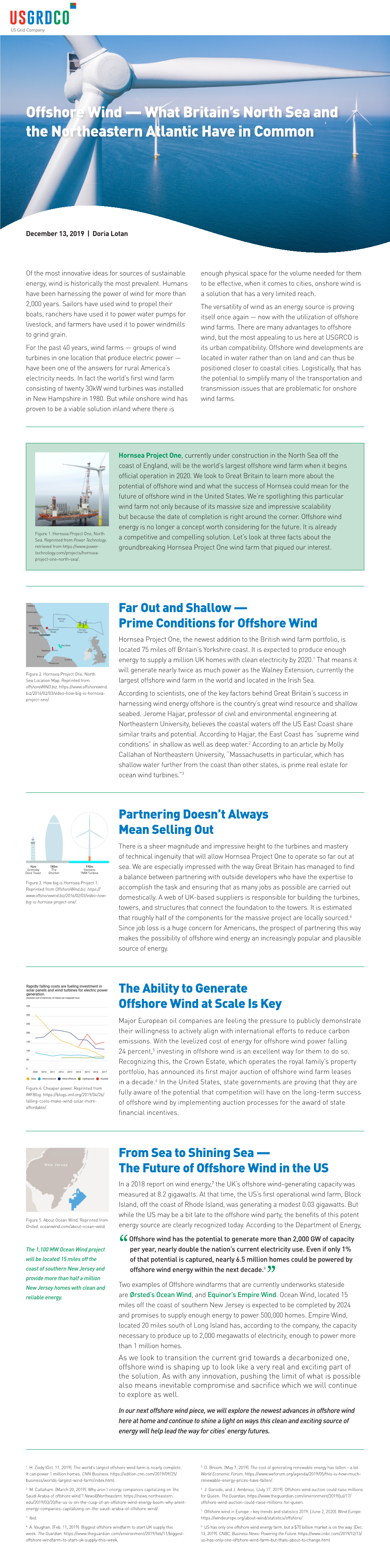 Offshore Wind — What Britain’S North Sea and the Northeastern Atlantic Have in Common