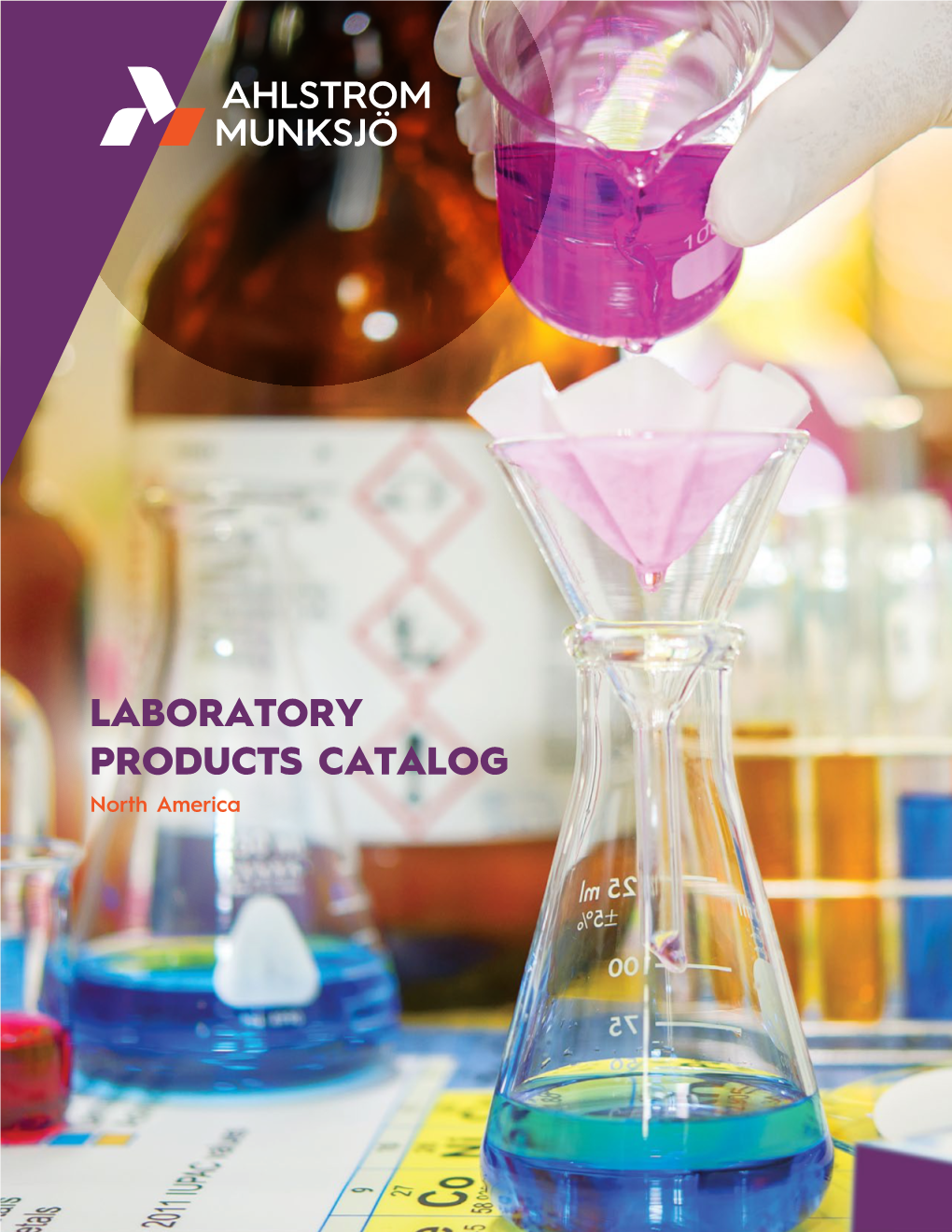LABORATORY PRODUCTS CATALOG North America 2 Laboratory Products Catalog Ahlstrom-Munksjö, Your Key Partner in Laboratory Filtration