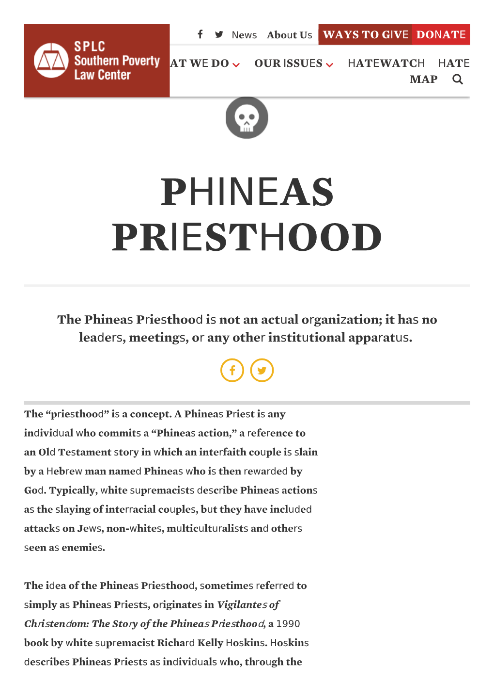 Phineas Priesthood