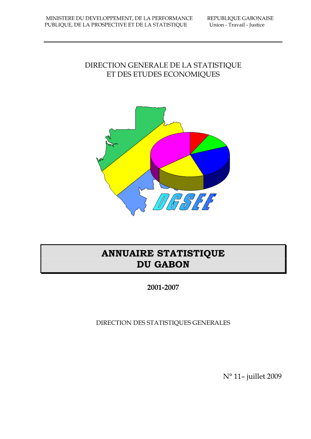 Annuaire Statistique Du Gabon