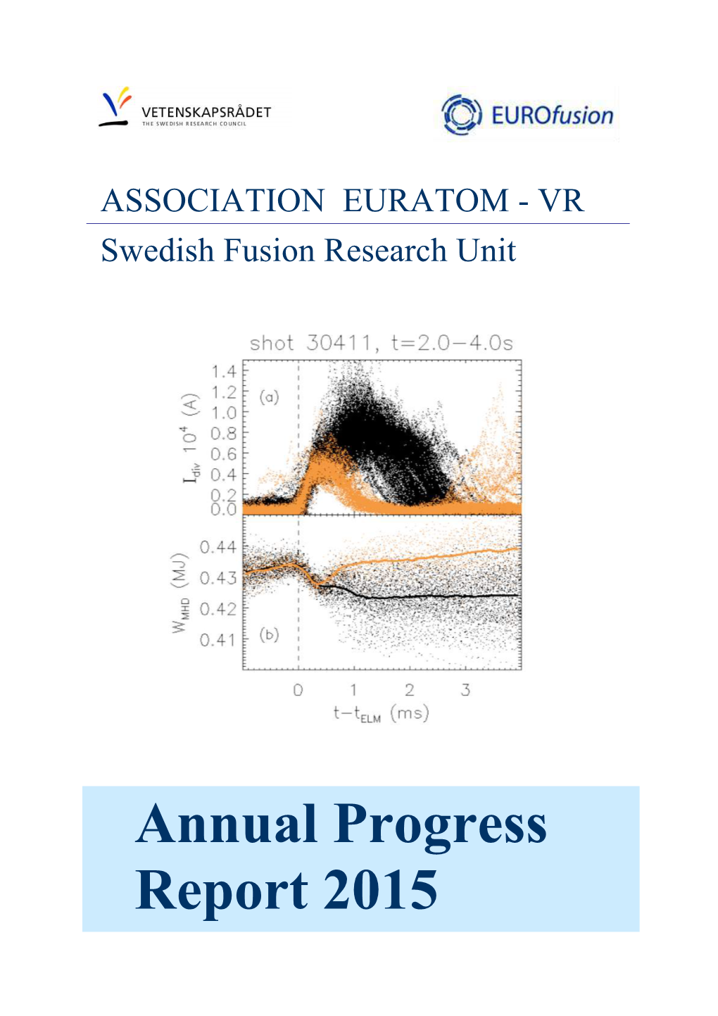Progress Report 2015 of the Fusion Association EURATOM-VR
