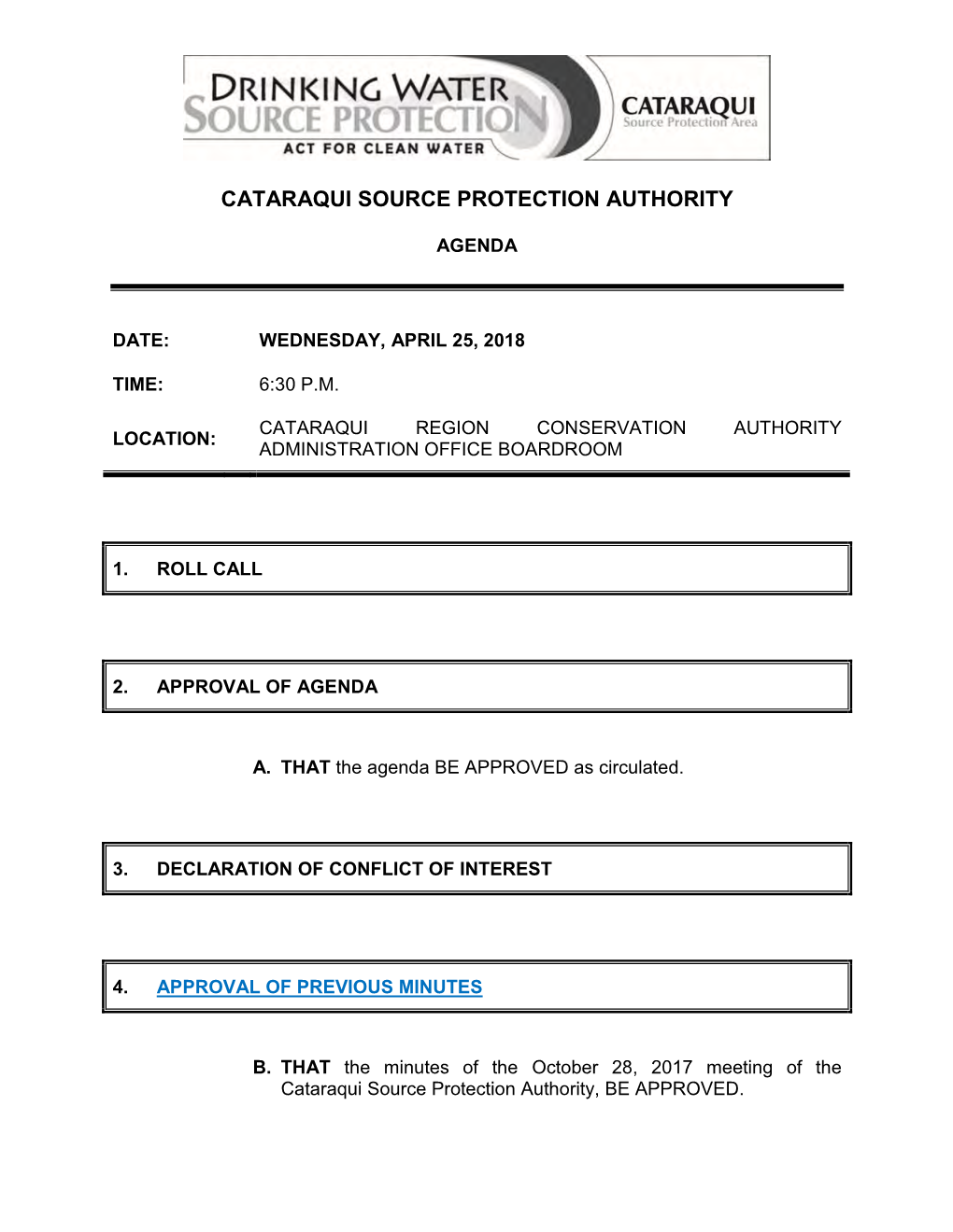 Cataraqui Source Protection Authority