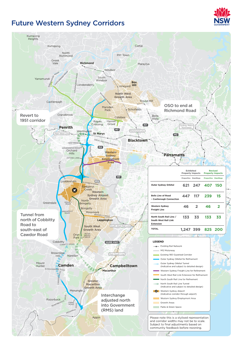 Future Western Sydney Corridors