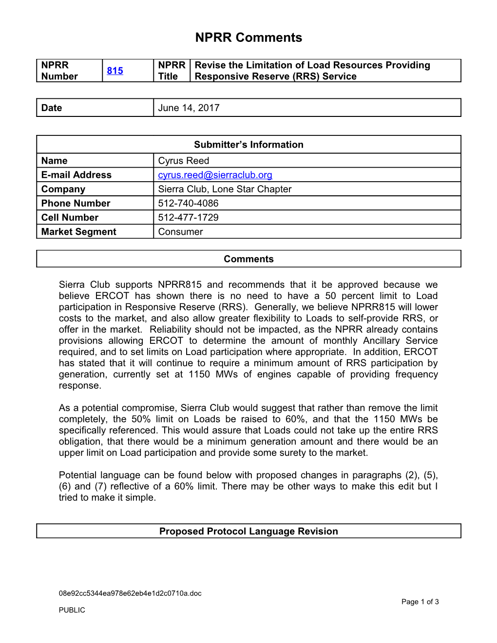 3.16 Standards for Determining Ancillary Service Quantities