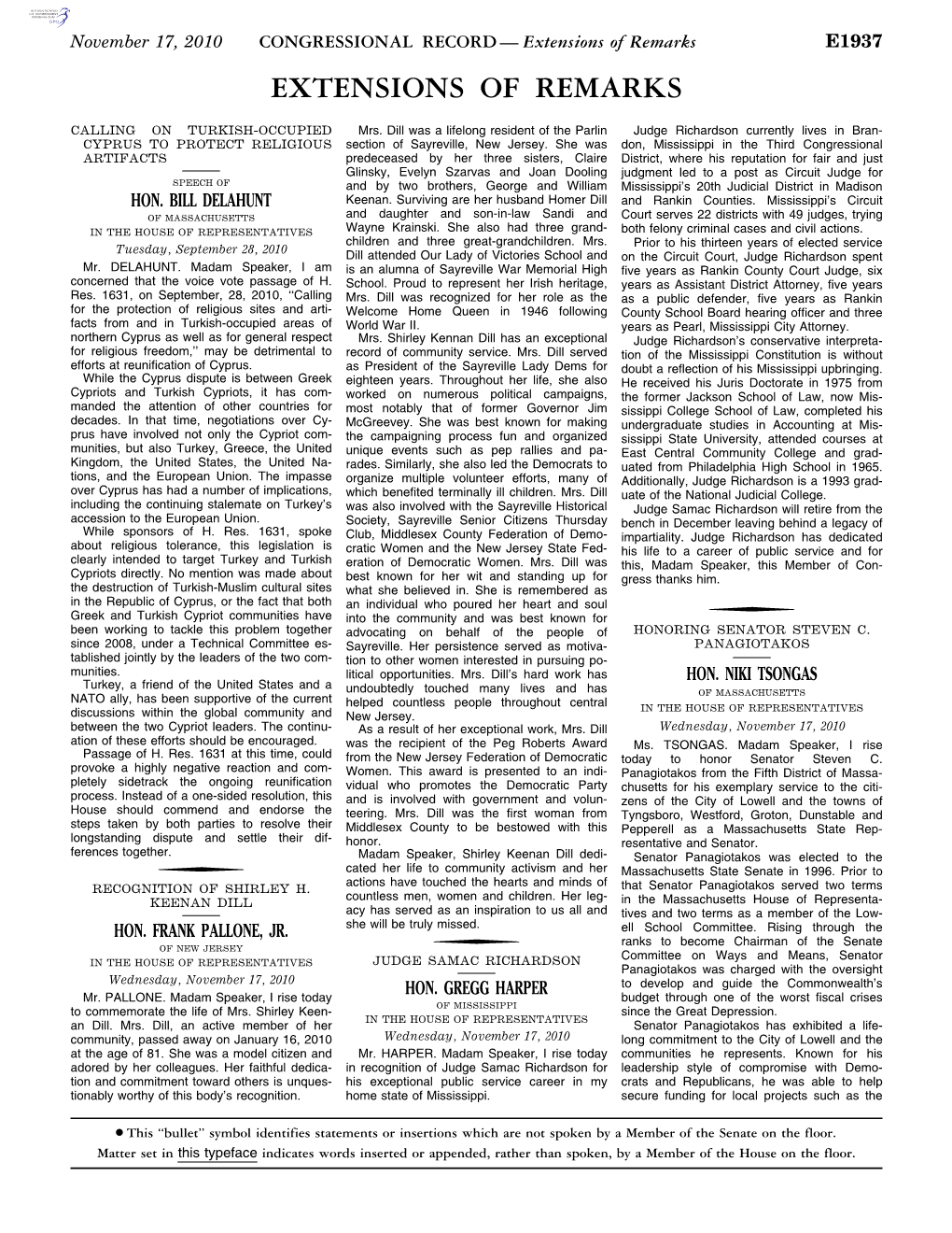 Extensions of Remarks E1937 EXTENSIONS of REMARKS