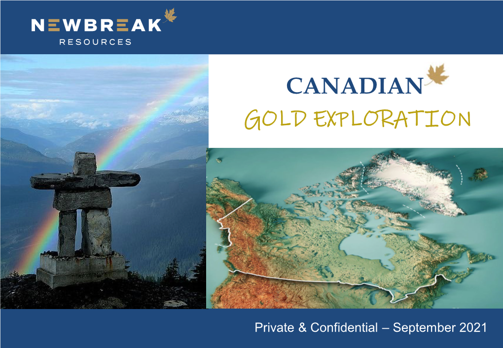 Canadian Gold Exploration