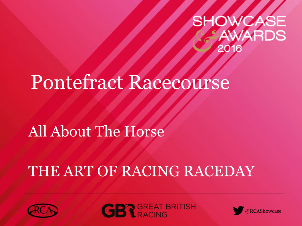 Pontefract – the Art of Racing Raceday