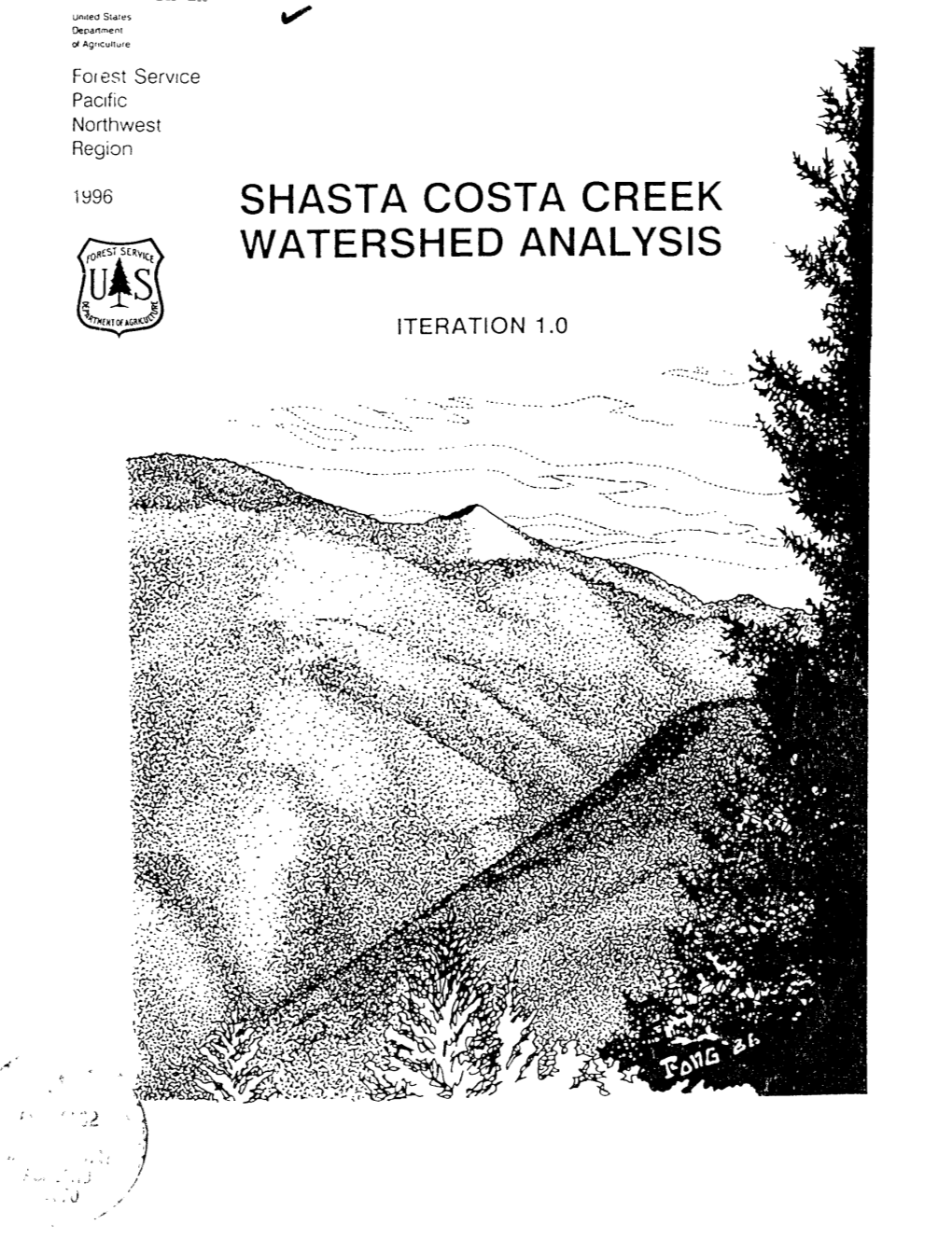 Shasta Costa Creek Watershed Analysis (1996)