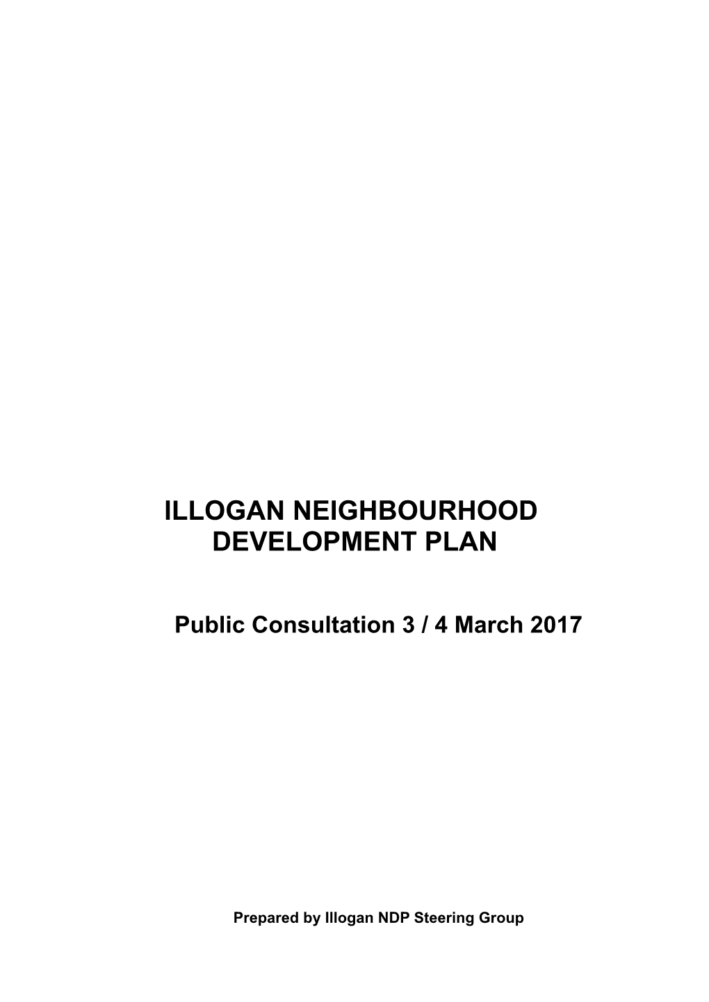 Illogan Neighbourhood Development Plan