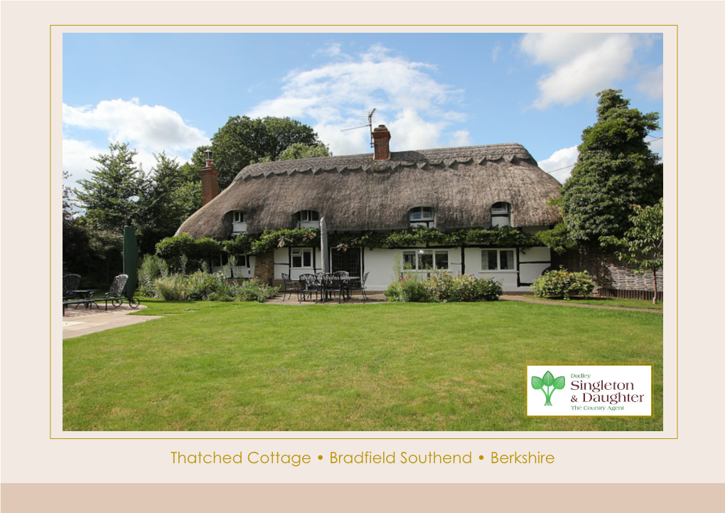 Thatched Cottage Bradfield Southend