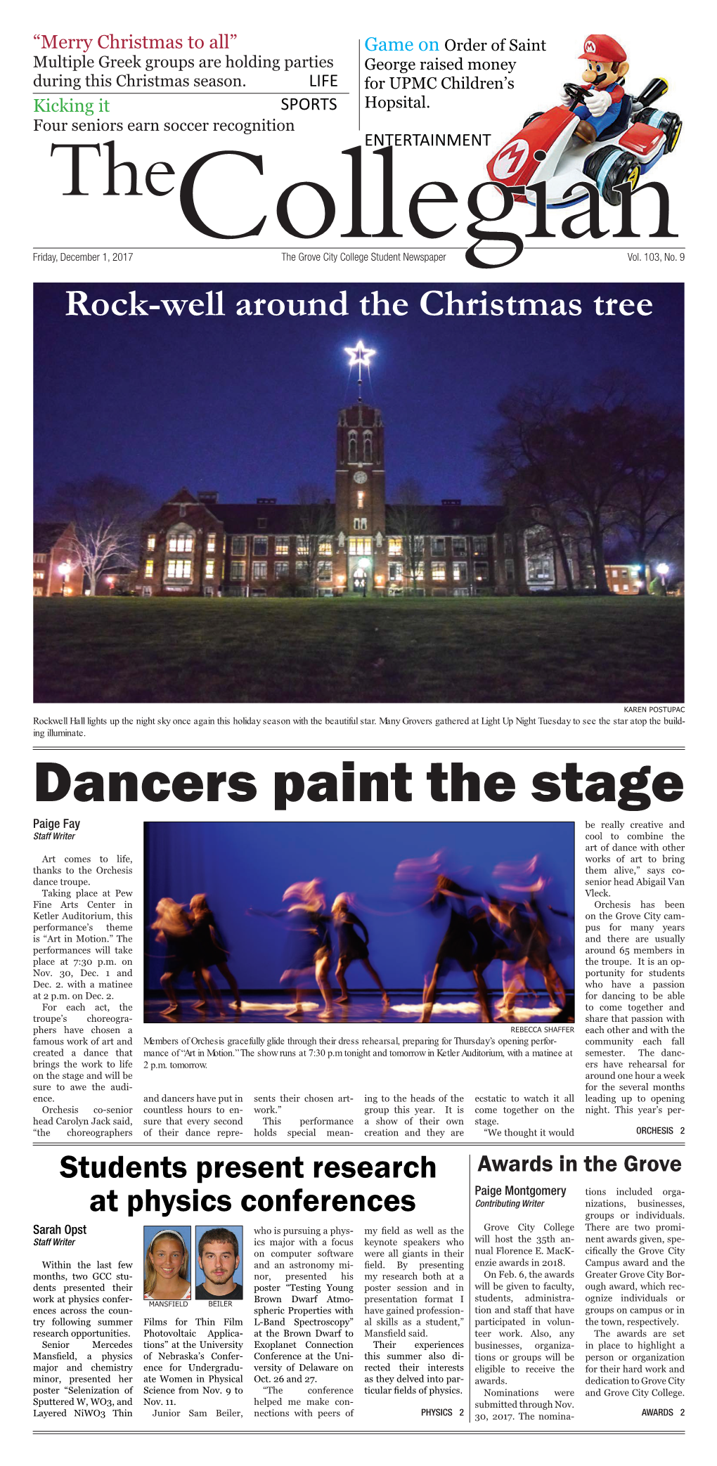 Dancers Paint the Stage