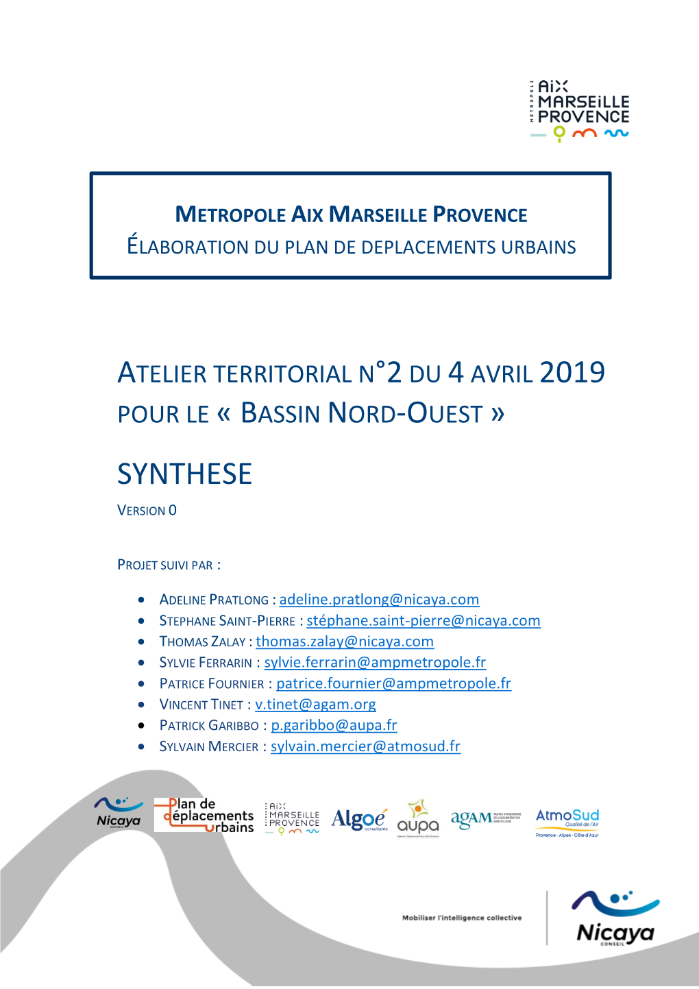 Synthèse Atelier Mallemort 4 Avril 2019